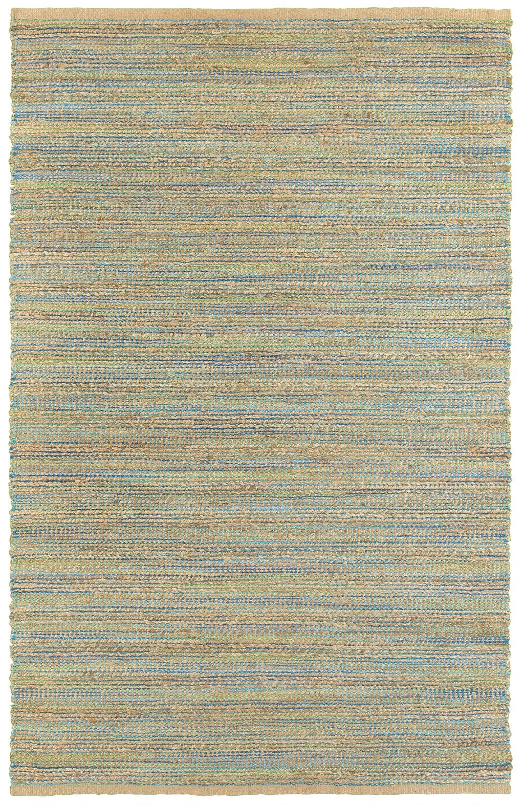 5’ x 8’ Multitoned Braided Jute Area Rug