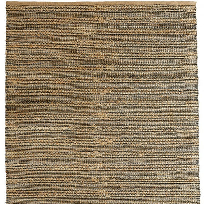 5' X 8' Natural Dhurrie Hand Woven Area Rug