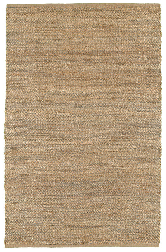 5' X 8' Brown Dhurrie Hand Woven Area Rug