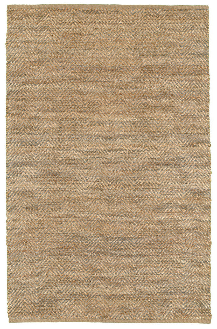 5' X 8' Brown Dhurrie Hand Woven Area Rug