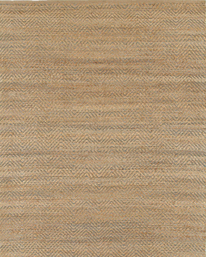 5' X 8' Brown Dhurrie Hand Woven Area Rug