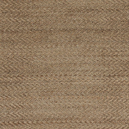 5’ x 8’ Natural Toned Chevron Pattern Area Rug