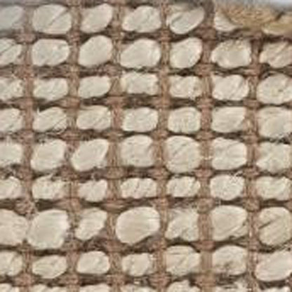 5' X 8' Tan Hand Loomed Area Rug