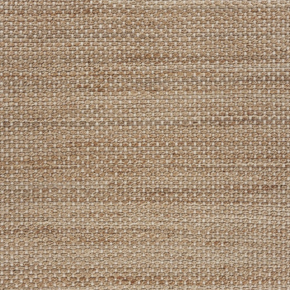 5’ x 8’ Tan and White Detailed Woven Area Rug