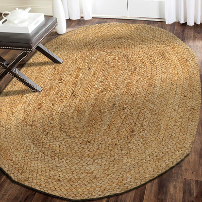 2’ x 3’ Soft Beige Braided Scatter Rug