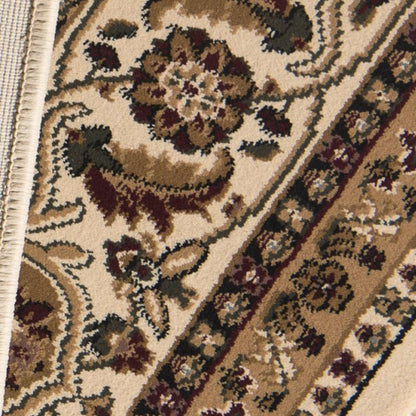 2’ x 10’ Cream Traditional Decorative Runner Rug