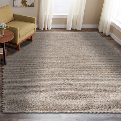 5’ x 8’ Natural Bleached Contemporary Area Rug