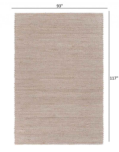 5’ x 8’ Natural Bleached Contemporary Area Rug