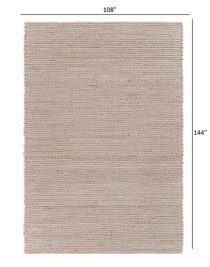 5’ x 8’ Natural Bleached Contemporary Area Rug