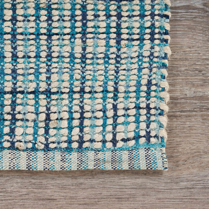 5’ x 8’ Classic Blue Jute Area Rug