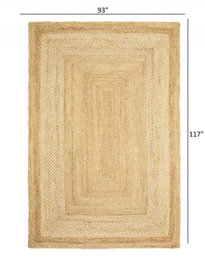 4’ x 6’ Classic Tan Bordered Area Rug