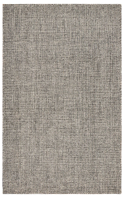 5' X 8' Gray Wool Dhurrie Handmade Area Rug