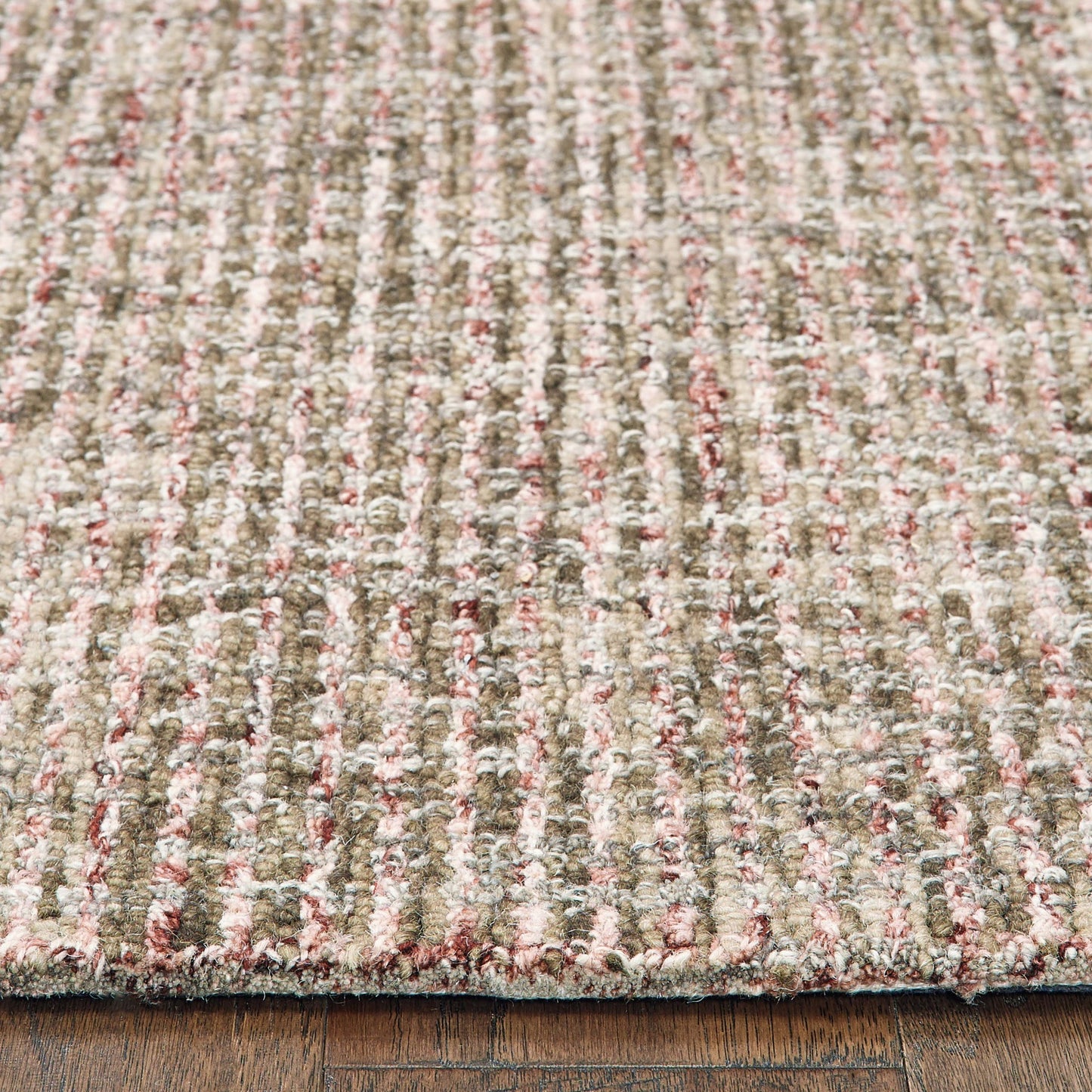 9’ x 12’ Brown Detailed Weave Area Rug