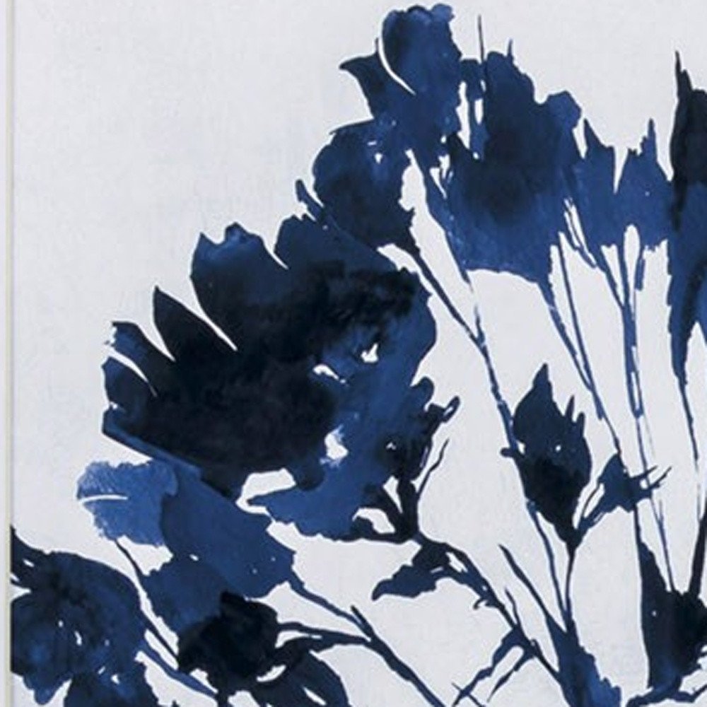Set of Two 19" x 19" Deep Blue Sea Coral Watercolor Wall Art — view 2