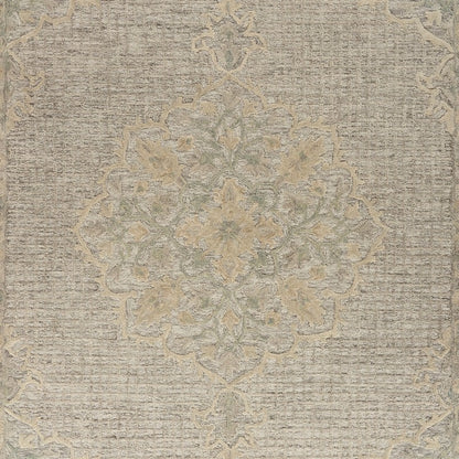 5' X 8' Beige Wool Dhurrie Handmade Area Rug