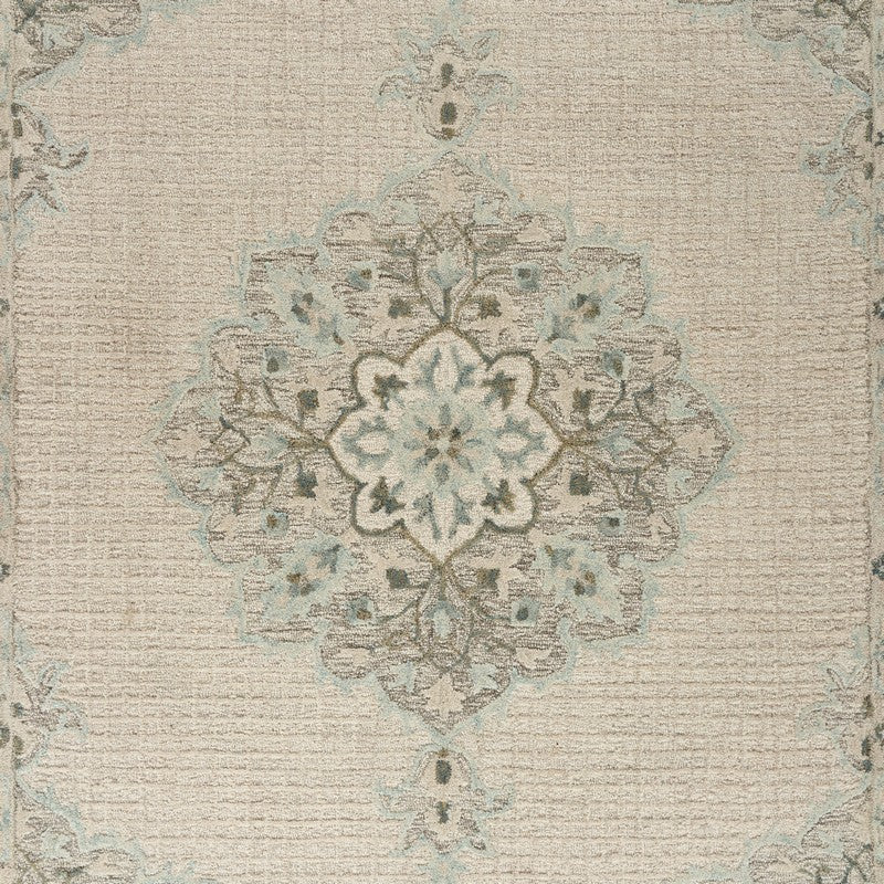 5' X 8' Ivory Wool Dhurrie Handmade Area Rug