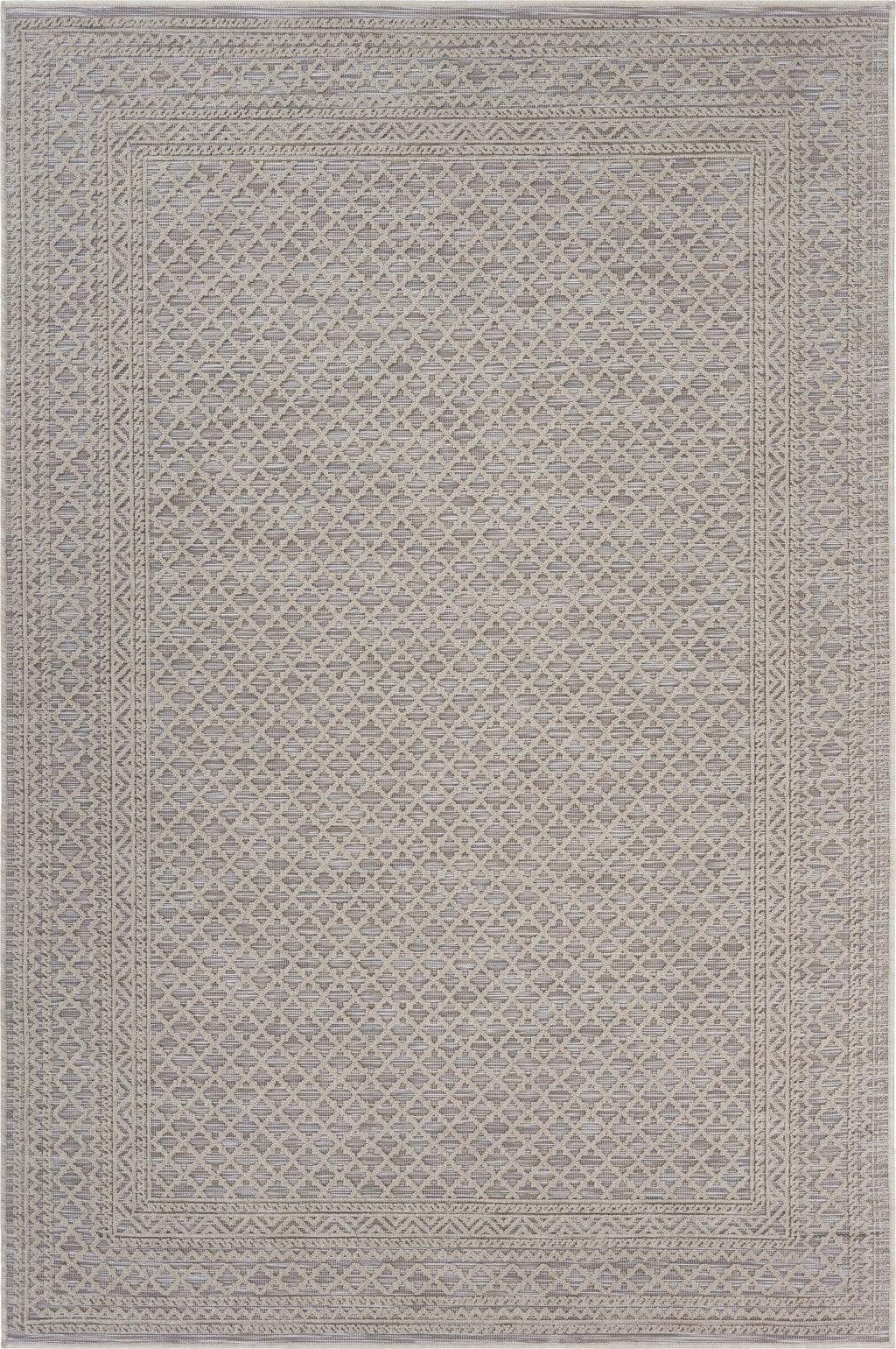 5' X 7' Gray Indoor Outdoor Area Rug - FurniFindUSA