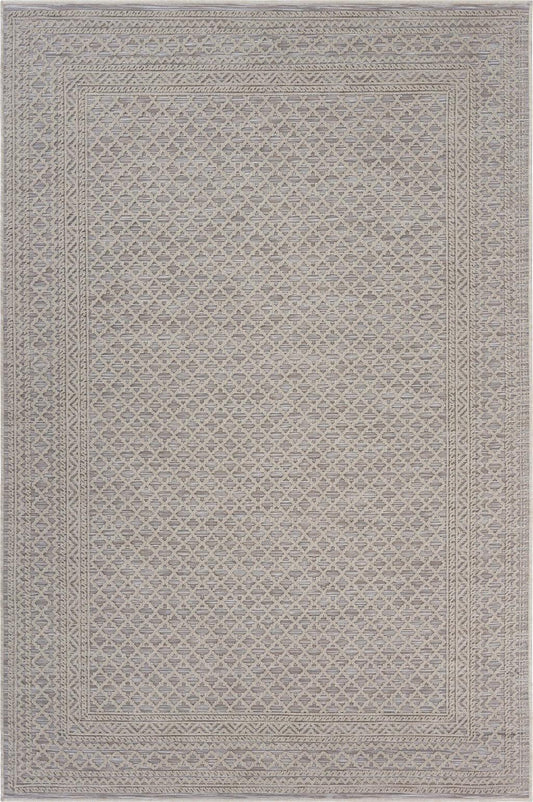 5' X 7' Gray Indoor Outdoor Area Rug - FurniFindUSA