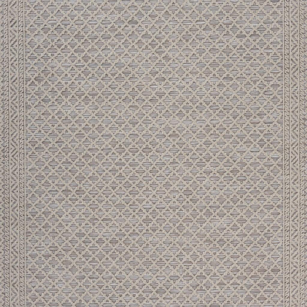 5' X 7' Gray Indoor Outdoor Area Rug - FurniFindUSA