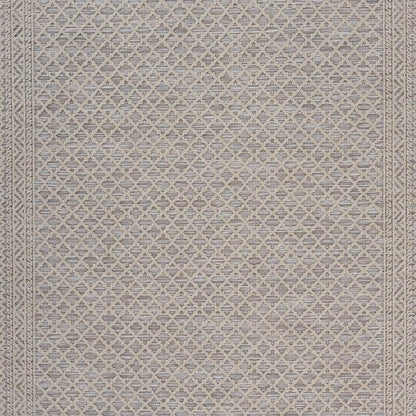 5' X 7' Gray Indoor Outdoor Area Rug - FurniFindUSA