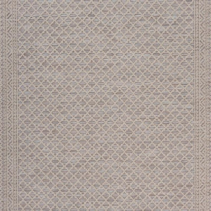 5' X 7' Gray Indoor Outdoor Area Rug - FurniFindUSA