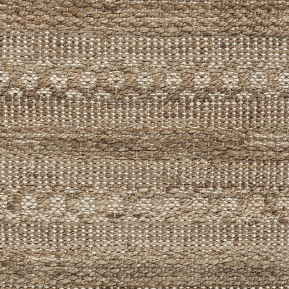 3’ x 4’ Tan Bohemian Tasseled Area Rug