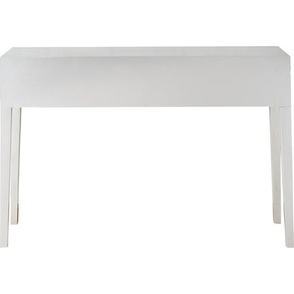 48" Silver Mirrored Glass Console Table HomeRoots