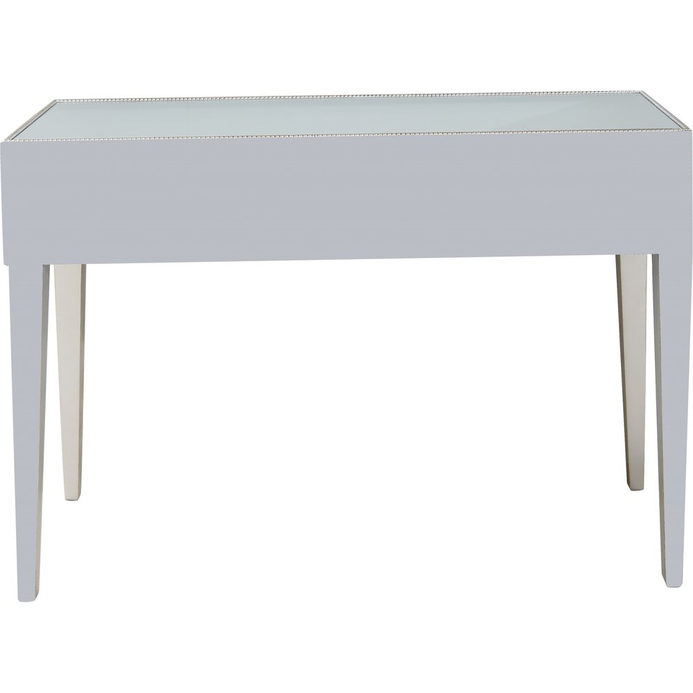 48" Silver Mirrored Glass Console Table HomeRoots