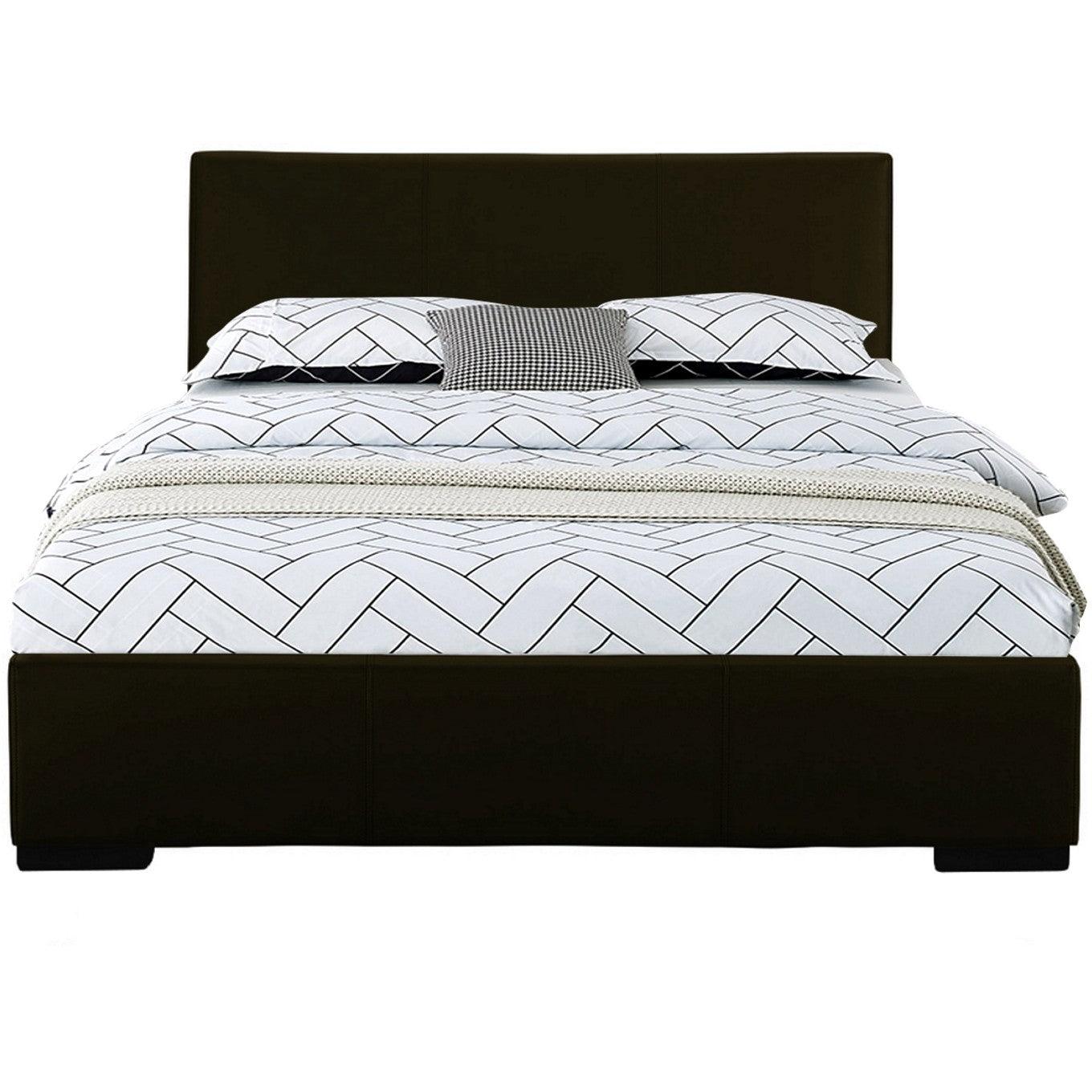 Black Platform Twin Bed - FurniFindUSA