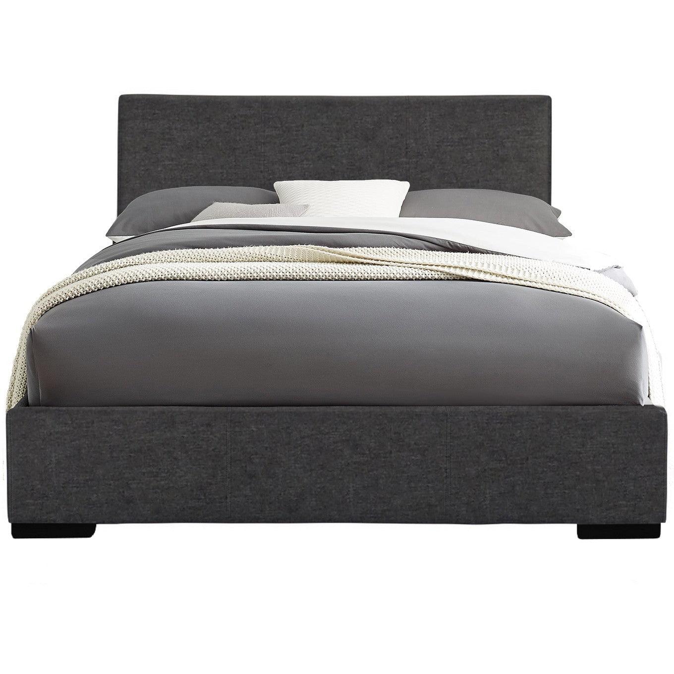 Black Platform Twin Bed - FurniFindUSA