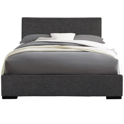 Black Platform Twin Bed - FurniFindUSA