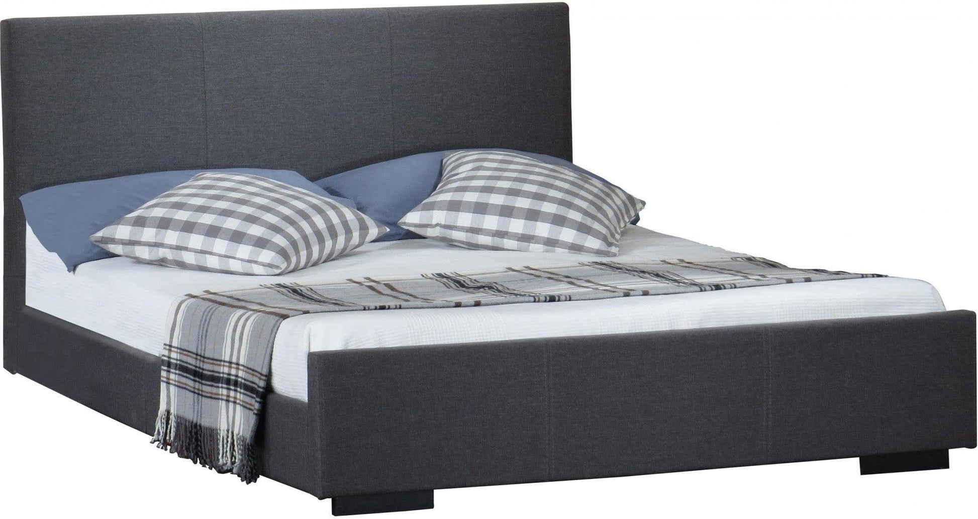 Black Platform Twin Bed - FurniFindUSA