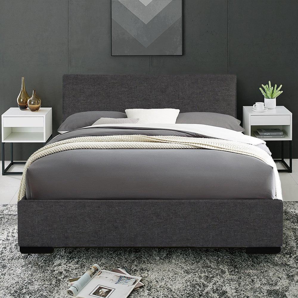 Black Platform Twin Bed - FurniFindUSA