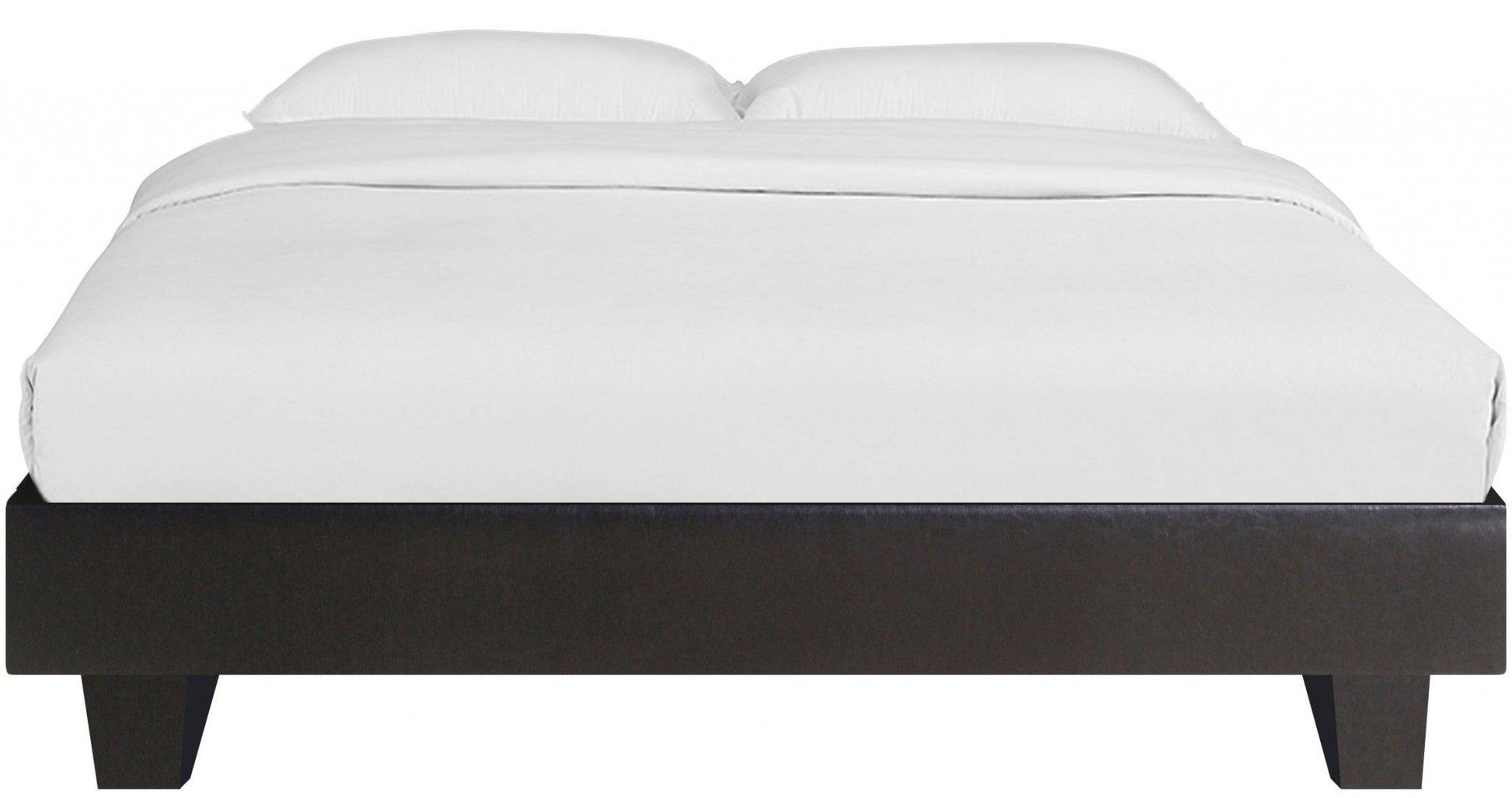 Black Platform Queen Bed - FurniFindUSA