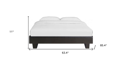 Black Platform Queen Bed - FurniFindUSA