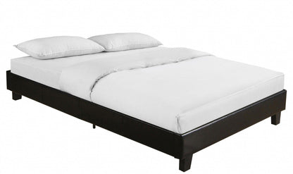 Black Platform Queen Bed - FurniFindUSA