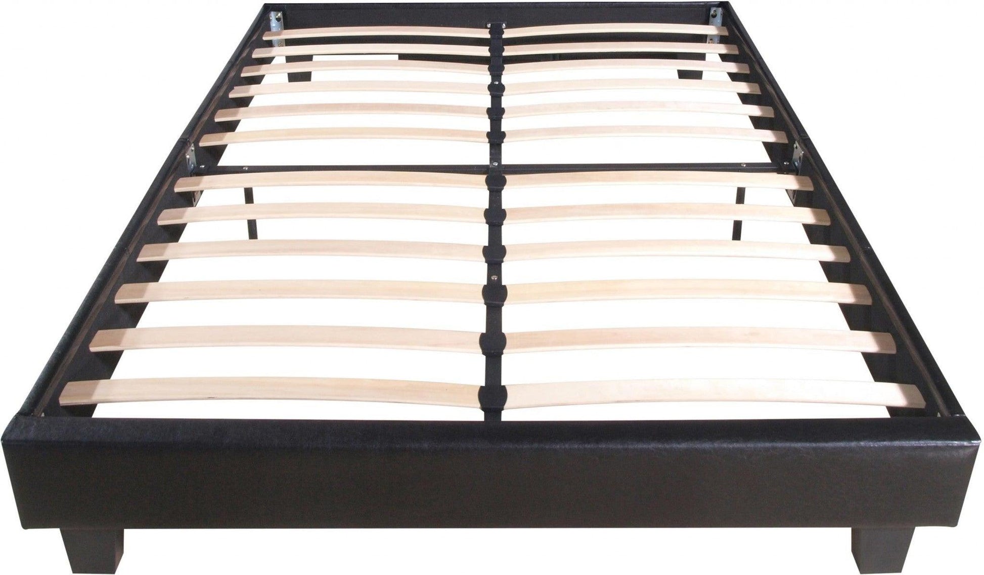 Black Platform Queen Bed - FurniFindUSA