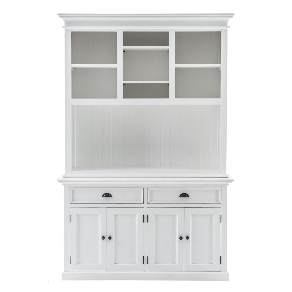 White Solid Wood Adjustable Two Tier Bookcase HomeRoots