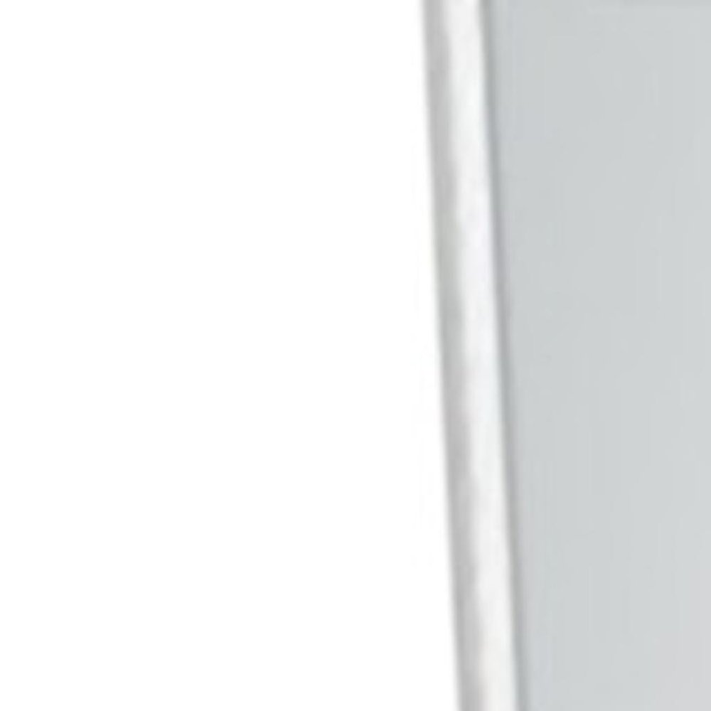 64" Silver Metal Wall Mounted And Freestanding Framed Accent Mirror — view 4