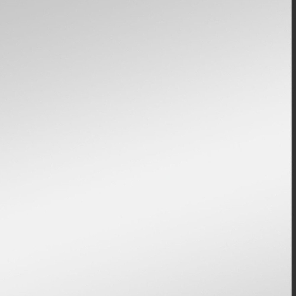 36" Black Metal Framed Accent Mirror HomeRoots