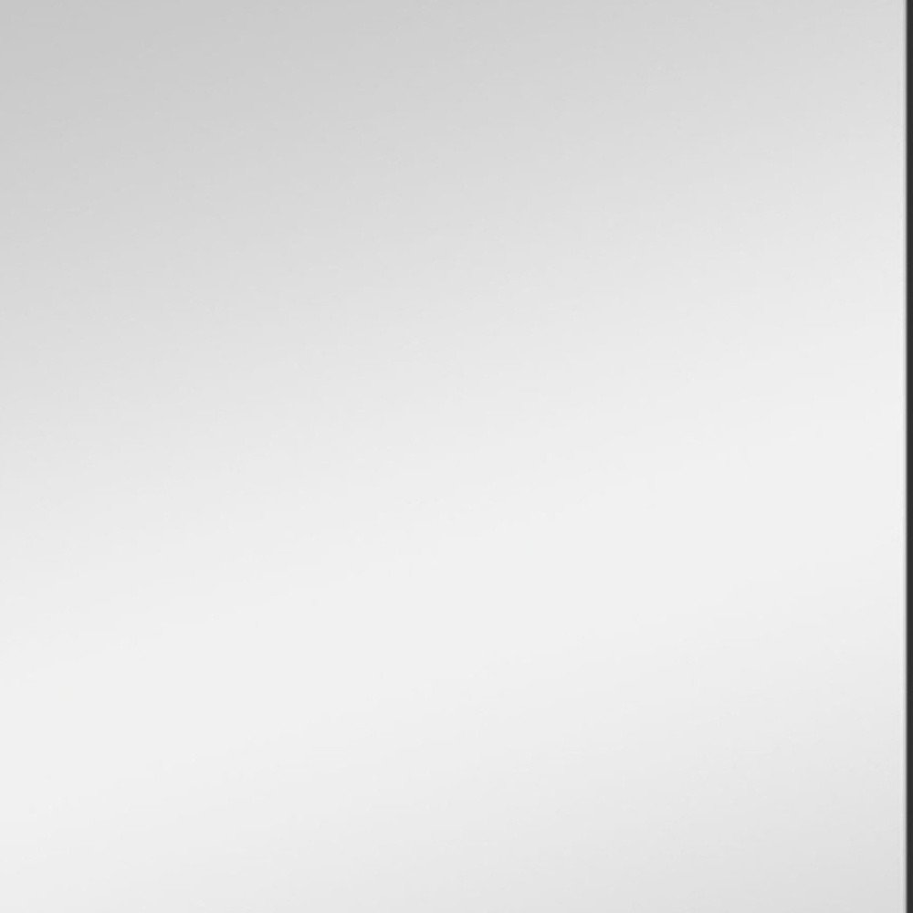 36" Black Metal Framed Accent Mirror HomeRoots