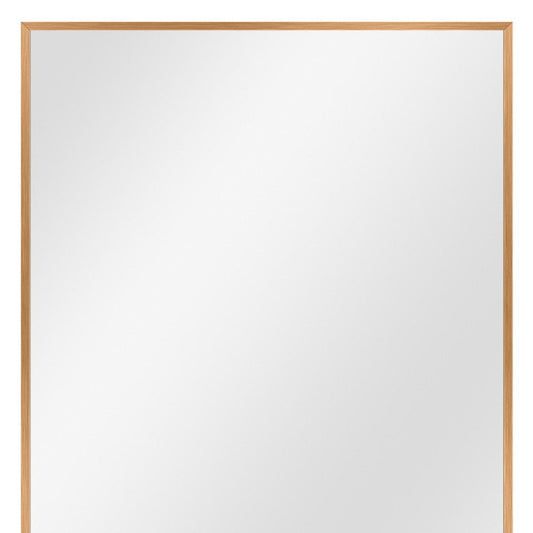 36" Gold Aluminum Framed Accent Mirror HomeRoots