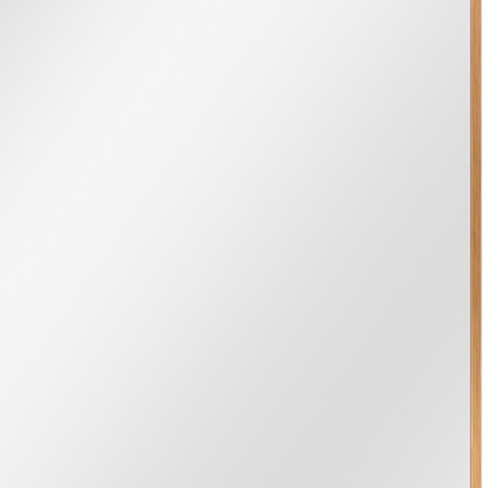 36" Gold Aluminum Framed Accent Mirror HomeRoots