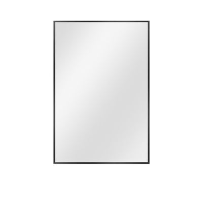 36" Gold Aluminum Framed Accent Mirror HomeRoots