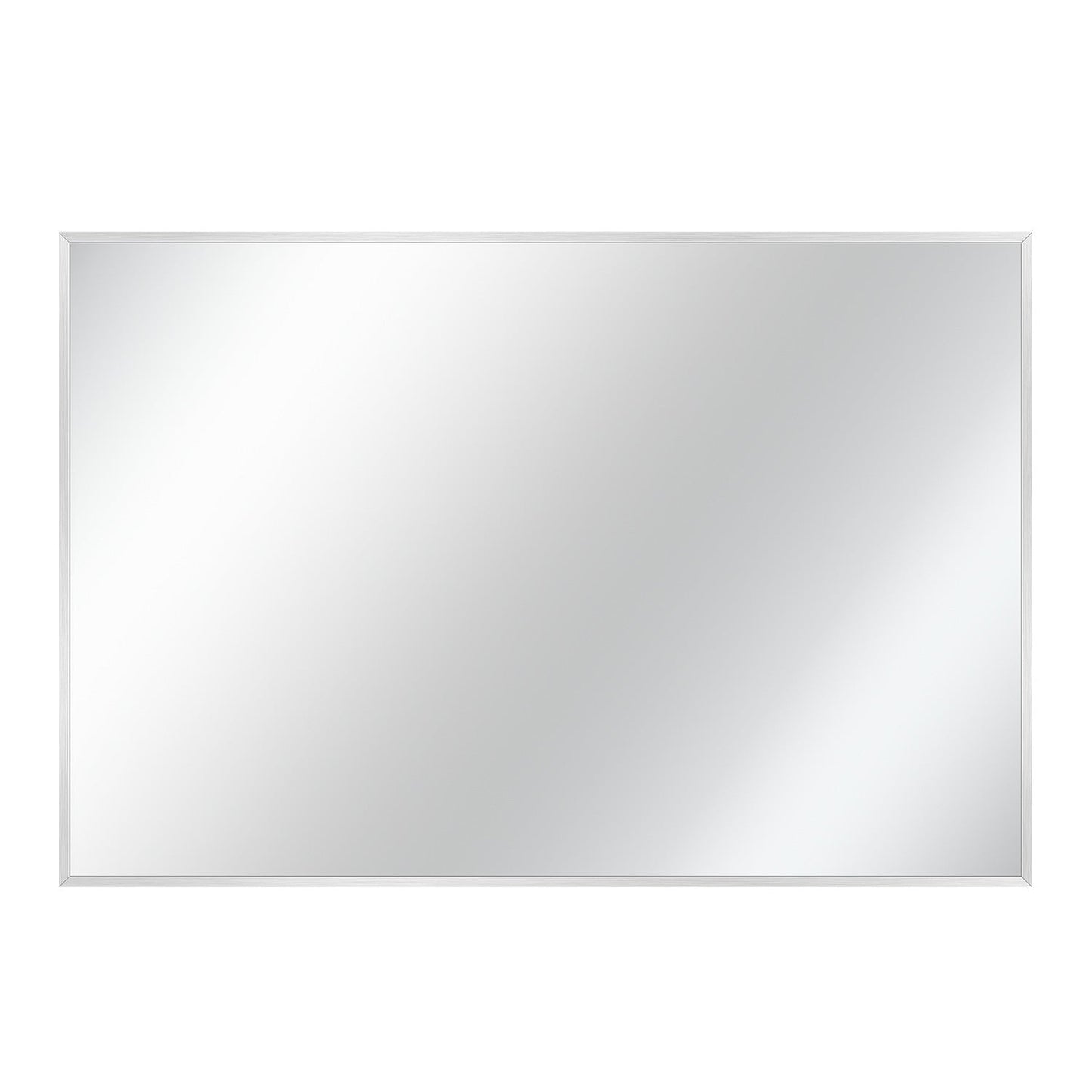 36" Gold Aluminum Framed Accent Mirror HomeRoots