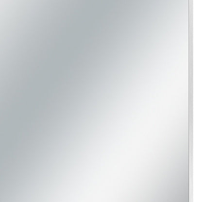 36" Gold Aluminum Framed Accent Mirror HomeRoots