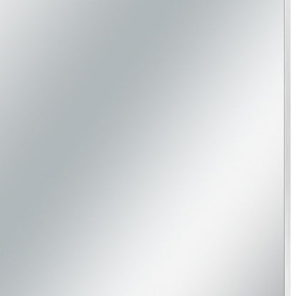 36" Gold Aluminum Framed Accent Mirror HomeRoots