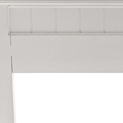 Classic White Panel King Size Bed HomeRoots
