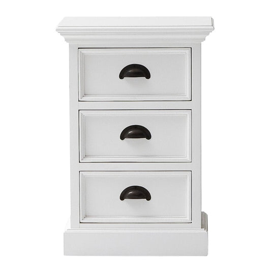 24" Solid Wood and Wood Nightstand HomeRoots