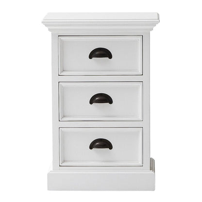 24" Solid Wood and Wood Nightstand HomeRoots